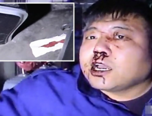 夜上海论坛：公交车司机被女乘客扔带血的姨妈巾呼脸